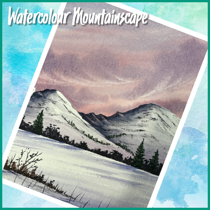 How To Paint A Watercolour Mountainscape Craft Course With Matthew Palmer 